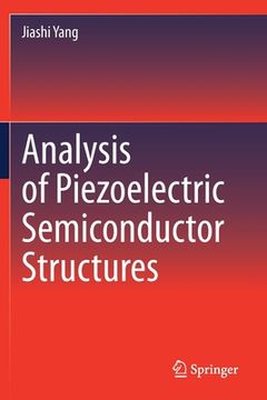 portada Analysis of Piezoelectric Semiconductor Structures (en Inglés)