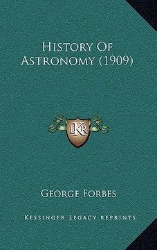 portada history of astronomy (1909) (in English)