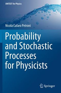 portada Probability and Stochastic Processes for Physicists (Unitext for Physics) (en Inglés)
