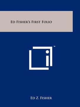 portada ed fisher's first folio (in English)