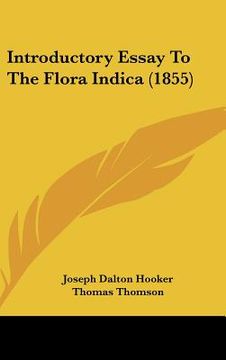 portada introductory essay to the flora indica (1855) (en Inglés)