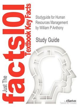portada studyguide for human resources management by william p anthony, isbn 9781424063932