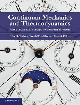 portada Continuum Mechanics and Thermodynamics: From Fundamental Concepts to Governing Equations (in English)