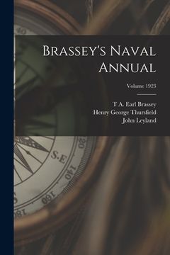 portada Brassey's Naval Annual; Volume 1923 (en Inglés)