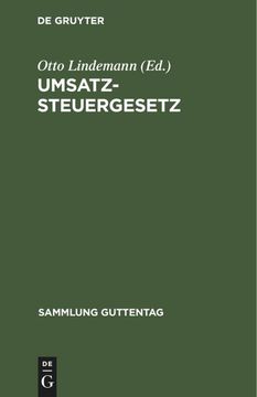 portada Umsatzsteuergesetz (en Alemán)