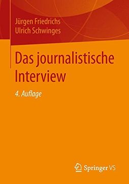 portada Das Journalistische Interview (en Alemán)