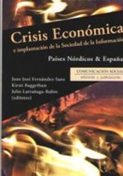 portada CRISIS ECONOMICA E IMPLANTACION DE LA SOCIEDAD DE LA INFORMACION (En papel