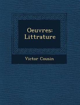 portada Oeuvres: Litt Rature (in French)