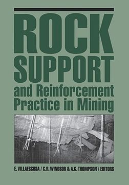 portada rock support and reinforcement practice in mining (en Inglés)