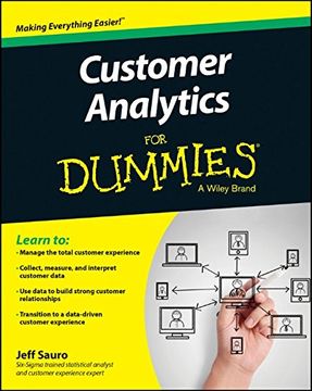 portada Customer Analytics For Dummies (en Inglés)