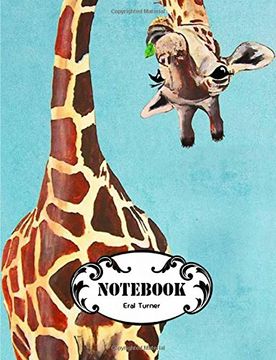 portada Not: Lined : Giraffe 01 : Not Journal Diary, 120 Lined pages, 8.5" x 11"