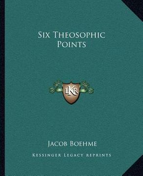 portada six theosophic points (en Inglés)