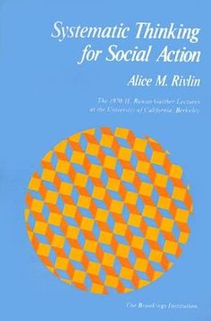portada Systematic Thinking for Social Action (h. Rowan Gaither Lectures in Systems Science) (en Inglés)