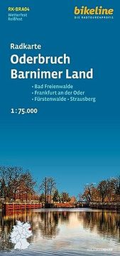 portada Radkarte Oderbruch Barnimerland (en Alemán)