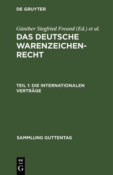portada Die Internationalen Verträge (en Alemán)