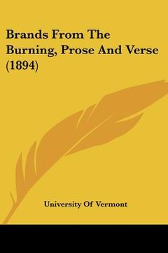 portada brands from the burning, prose and verse (1894) (in English)