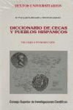 portada Catálogo de Cecas y Pueblos que Acuñan Moneda