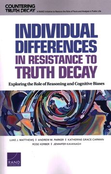 portada Individual Differences in Resistance to Truth Decay: Exploring the Role of Reasoning and Cognitive Biases (en Inglés)