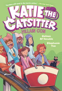 portada Katie the Catsitter 5: Villain Con: (A Graphic Novel)