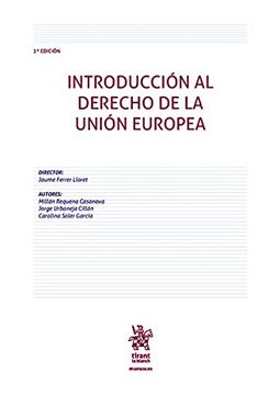 portada Introducción al Derecho de la Unión Europea 2ª Edición 2021 (Manuales de Derecho Administrativo, Financiero e Internacional Público)