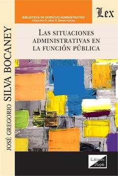 portada Situaciones Administrativas en la Funcon Publica, las (in Spanish)