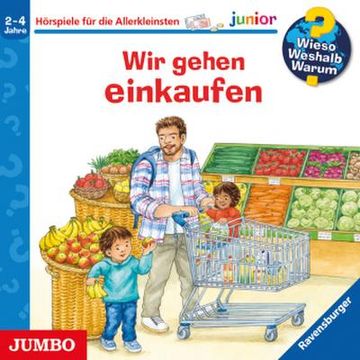 portada Wieso? Weshalb? Warum? Junior. Wir Gehen Einkaufen (in German)