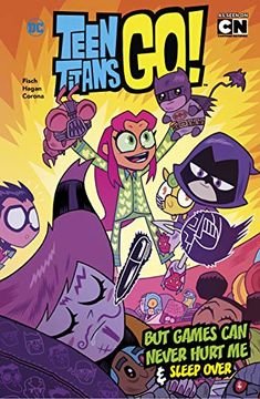 portada But Games can Never Hurt me and Sleep Over (dc Teen Titans Go! ) 