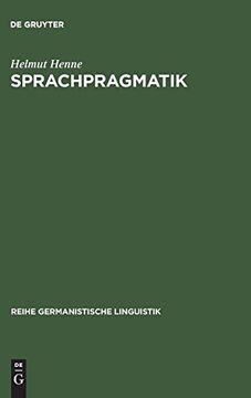 portada Sprachpragmatik: Nachschrift Einer Vorlesung (en Alemán)