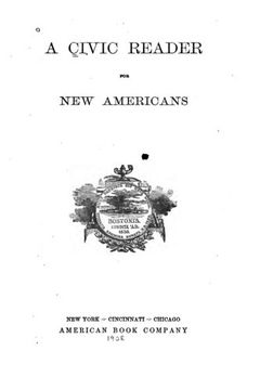 portada Civic Reader for new Americans (en Inglés)