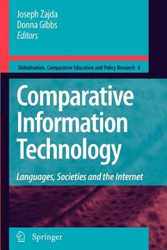 portada comparative information technology: languages, societies and the internet (in English)