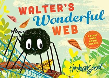 portada Walter's Wonderful Web: A First Book About Shapes (en Inglés)