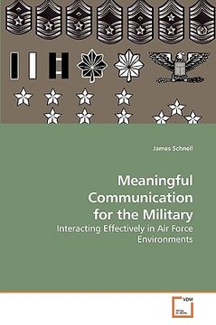 portada meaningful communication for the military (en Inglés)