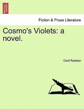 portada cosmo's violets: a novel. (en Inglés)