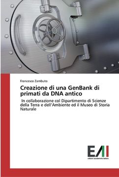 portada Creazione di una GenBank di primati da DNA antico (en Italiano)