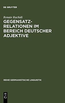 portada Gegensatzrelationen im Bereich Deutscher Adjektive 