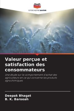 portada Valeur perçue et satisfaction des consommateurs (en Francés)
