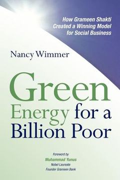 portada green energy for a billion poor (en Inglés)