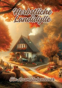 portada Herbstliche Landidylle: Ein Ausmalabenteuer (en Alemán)