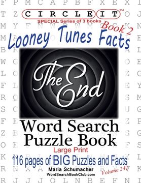 portada Circle It, Looney Tunes Facts, Book 2, Word Search, Puzzle Book 