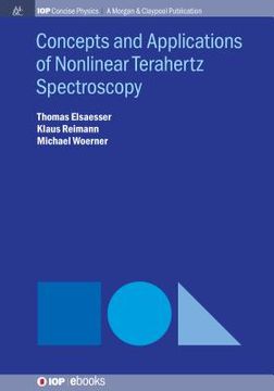 portada Concepts and Applications of Nonlinear Terahertz Spectroscopy (en Inglés)