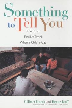 portada Something to Tell You: The Road Families Travel When a Child is gay (Between Men~Between Women: Lesbian and gay Studies) 