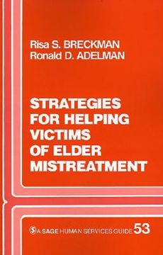 portada strategies for helping victims of elder mistreatment (en Inglés)