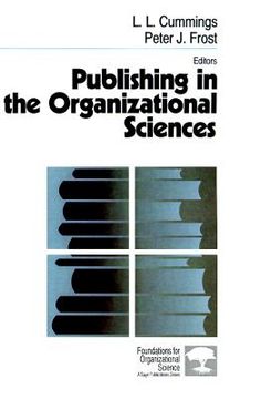 portada publishing in the organizational sciences (in English)