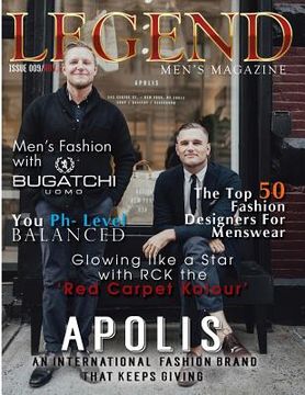 portada Legend Men's Magazine (en Inglés)