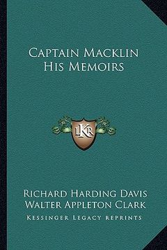 portada captain macklin his memoirs