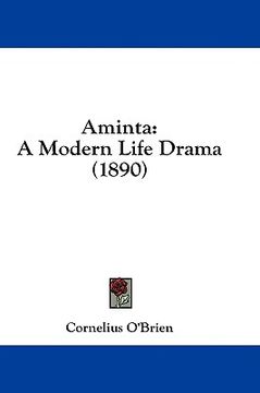 portada aminta: a modern life drama (1890) (en Inglés)