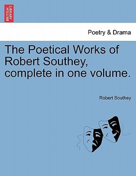 portada the poetical works of robert southey, complete in one volume. (en Inglés)
