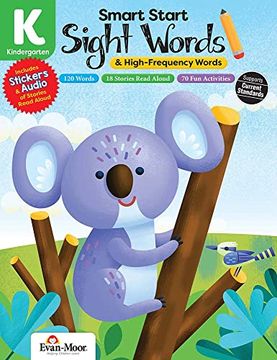 portada Smart Start: Sight Words & High-Frequency Words, Kindergarten Workbook (Smart Start: Sight Words and High-Frequency Words) (en Inglés)