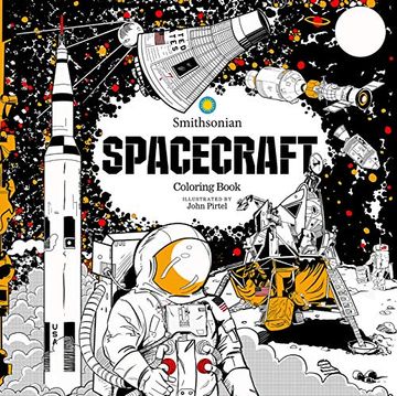 portada Spacecraft Smithsonian Coloring Book (in English)
