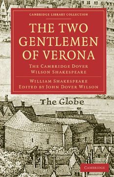 portada The two Gentlemen of Verona Paperback (Cambridge Library Collection - Shakespeare and Renaissance Drama) (en Inglés)
